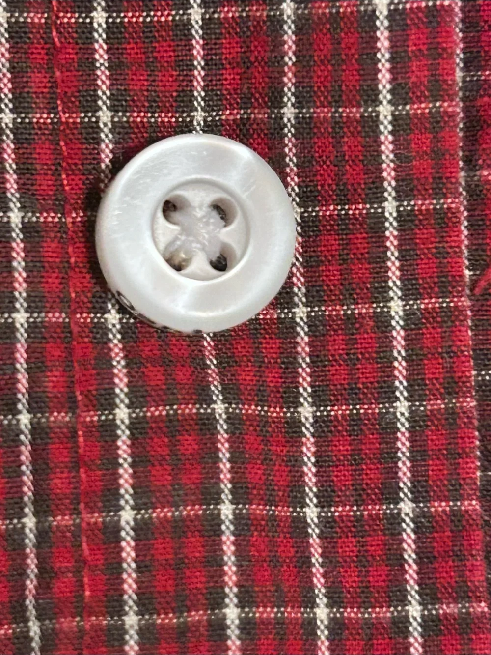 OshKosh B'gosh Red Plaid Button Down Shirt
